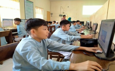 ANBK Sukses Dilaksanakan di SMP Darul Falah Enrekang